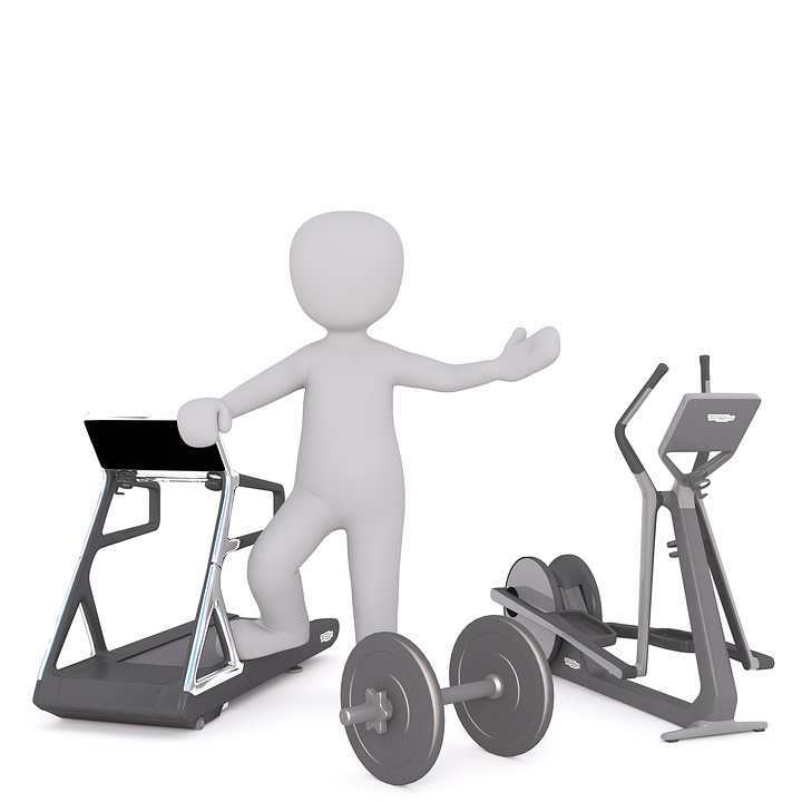 man working out