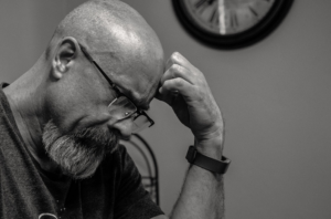 bald man